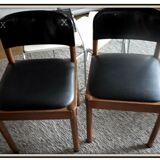 Pair of chairs Piarotto Italy vintage 1980