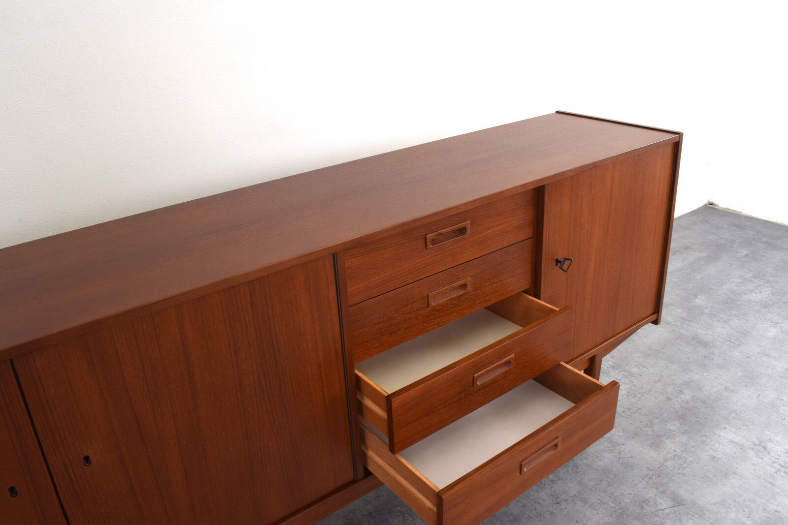 Mid-Century Danish Teak Sideboard, 1960s.