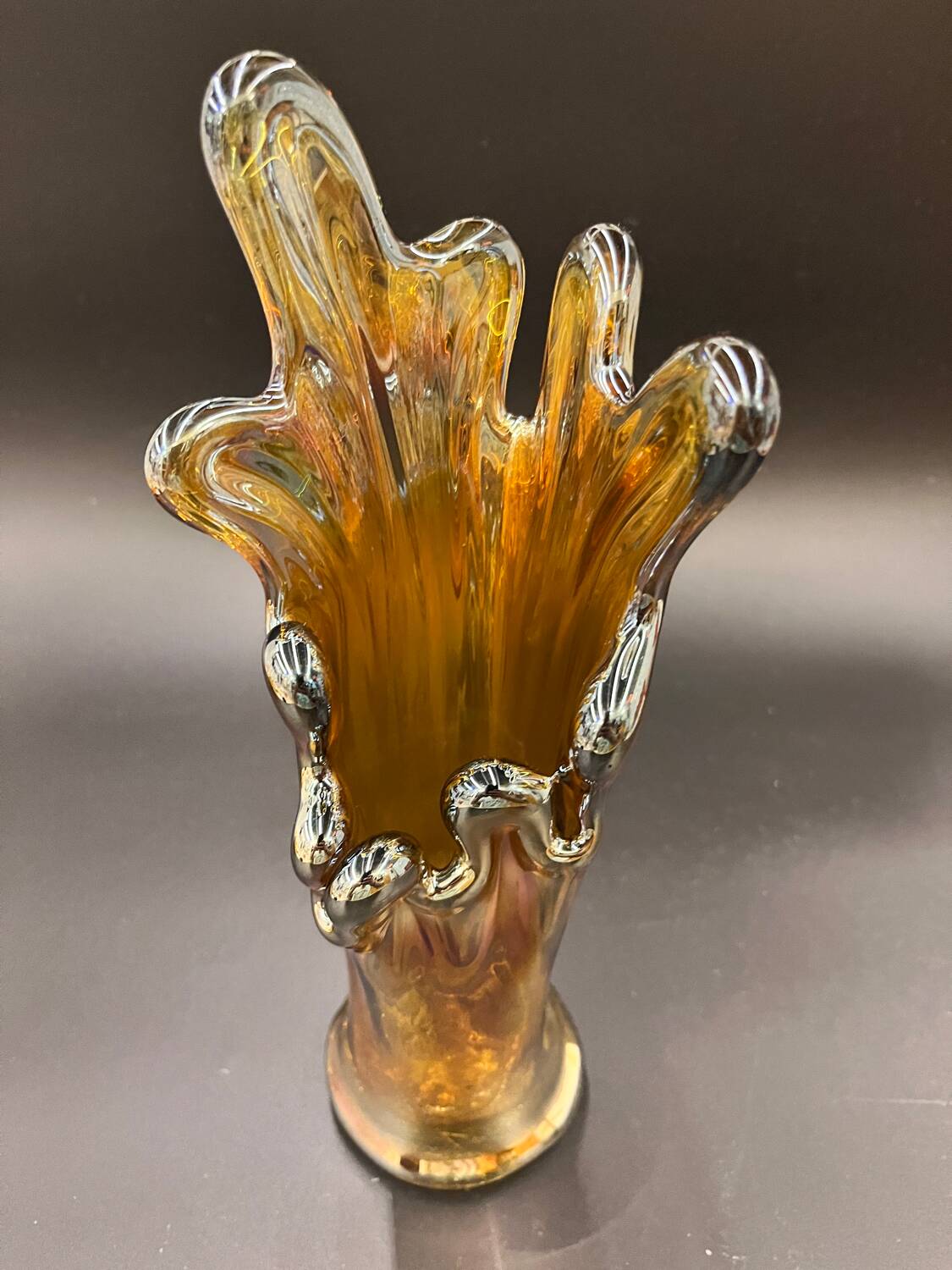 Murano vase duo