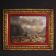 Peinture italienne, paysage signé et daté de 1846.