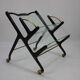 Italian magazine rack, 1950