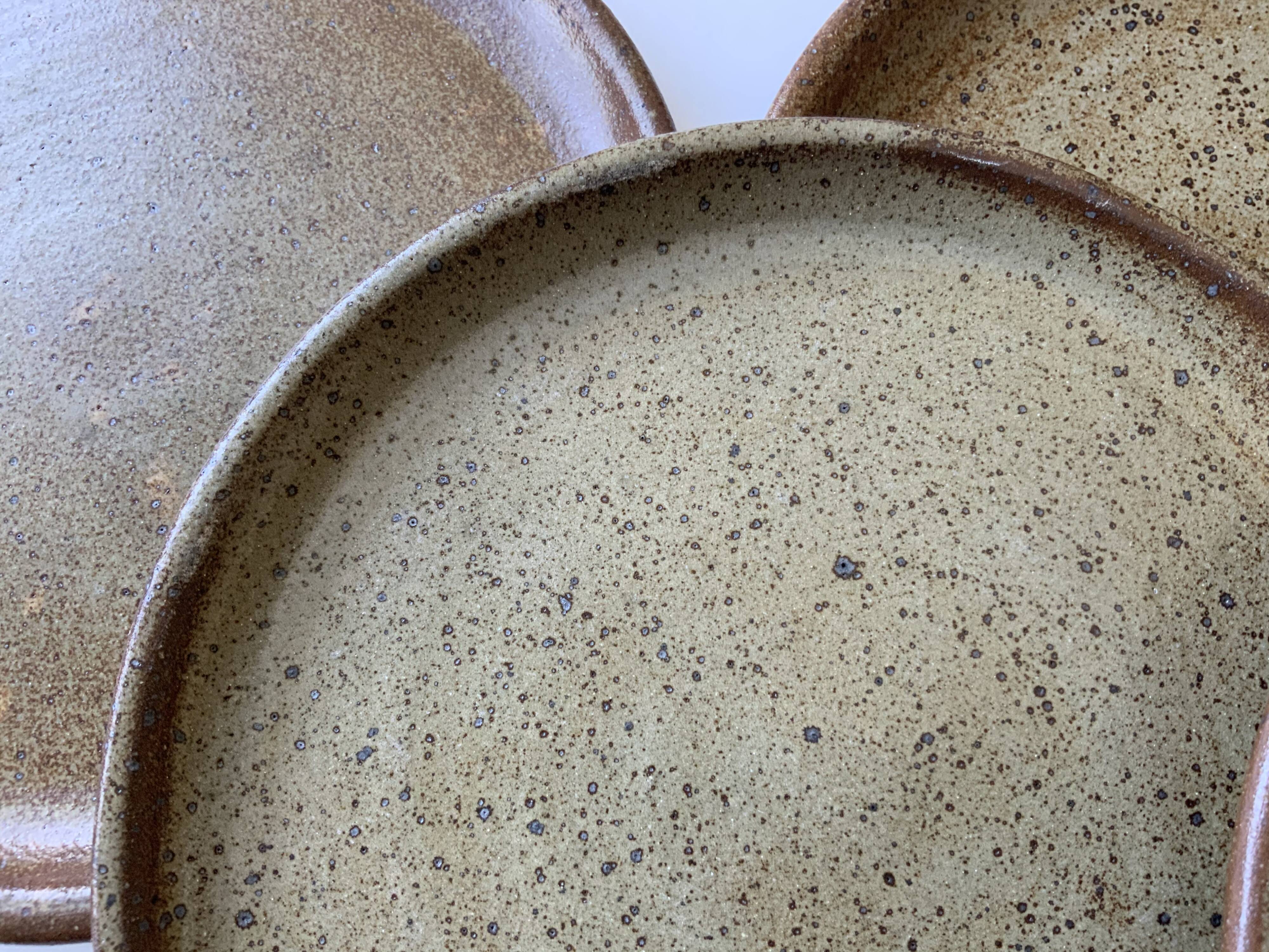 10 vintage sandstone plates