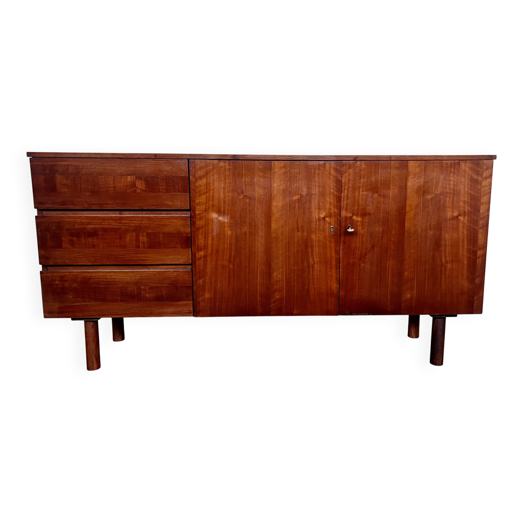 Vintage Scandinavian-style sideboard