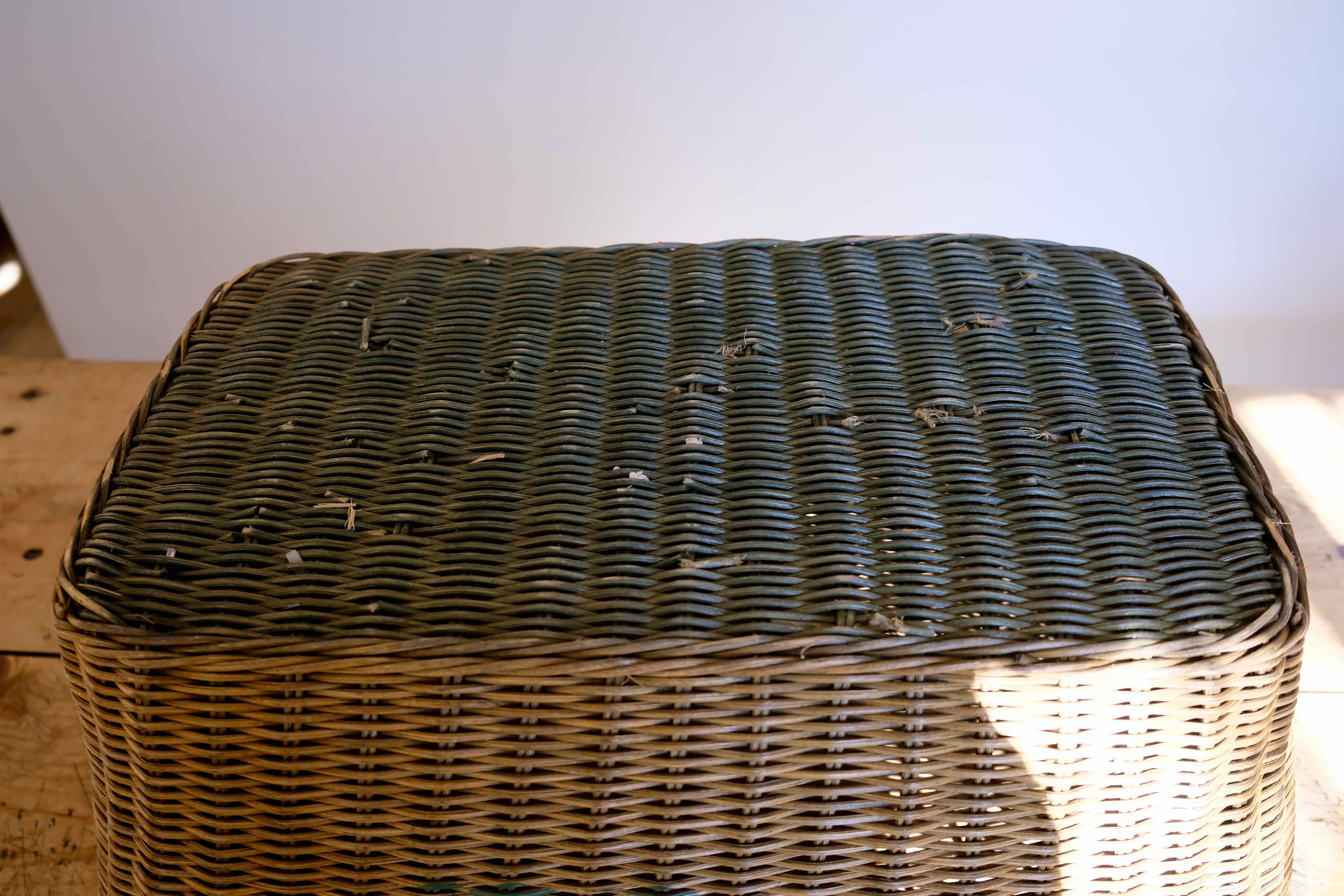 Provence Wicker laundry basket