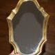 Old mirror frame in gilded wood 23x34cm