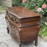 Louis XV style curved chest of drawers
