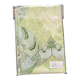 Nappe Trianon verte en satin de coton