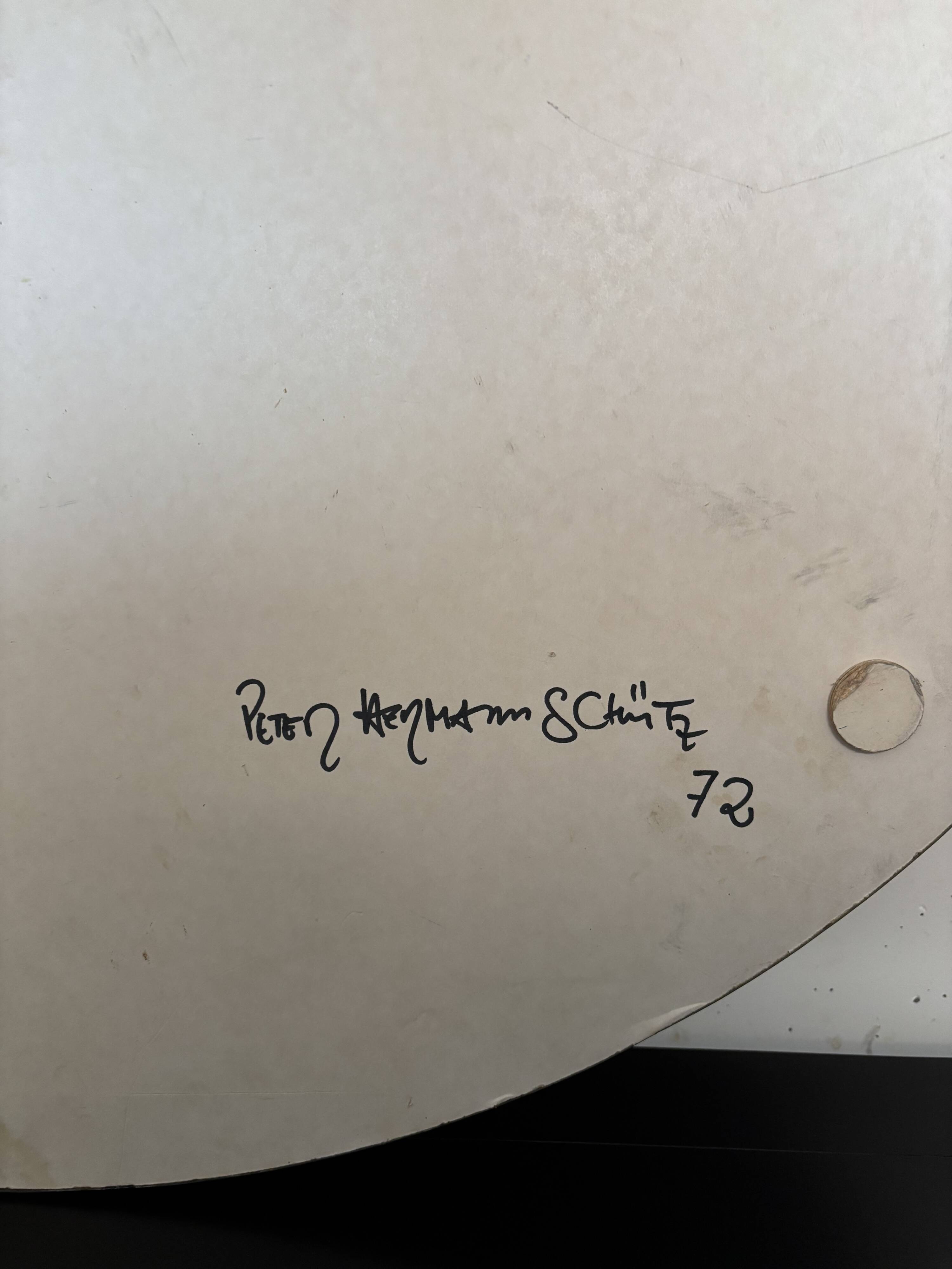 Peter Hermann Schütz, Acrylic on canvas, 1972