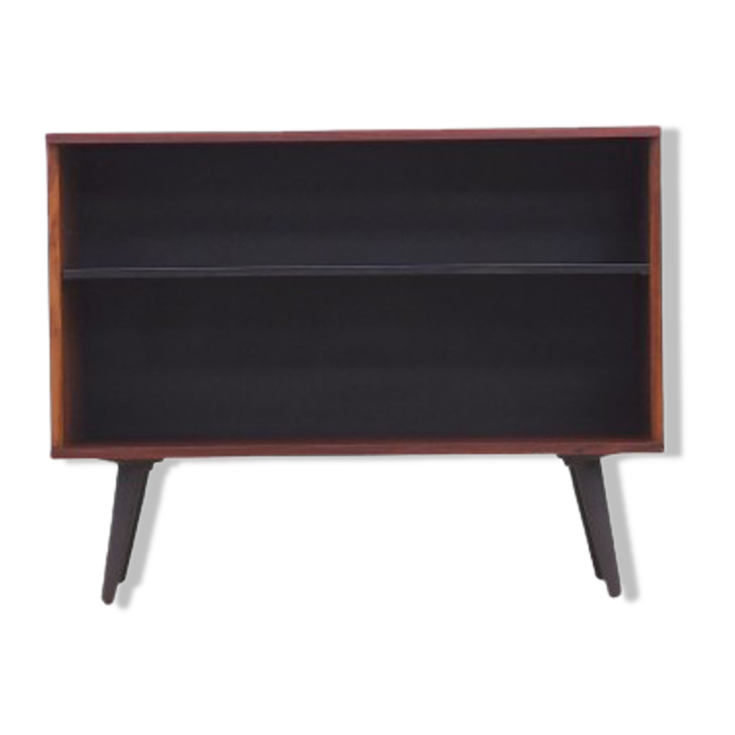 Bibliothèque en palissandre, design danois, années 60, fabriquée au Danemark