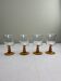 Vintage amber glass