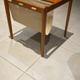 Vintage Danish Teak Magazine Holder by Furbo