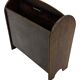 Art Deco Oak Newspaper Rack Magazine Rack 1950s design