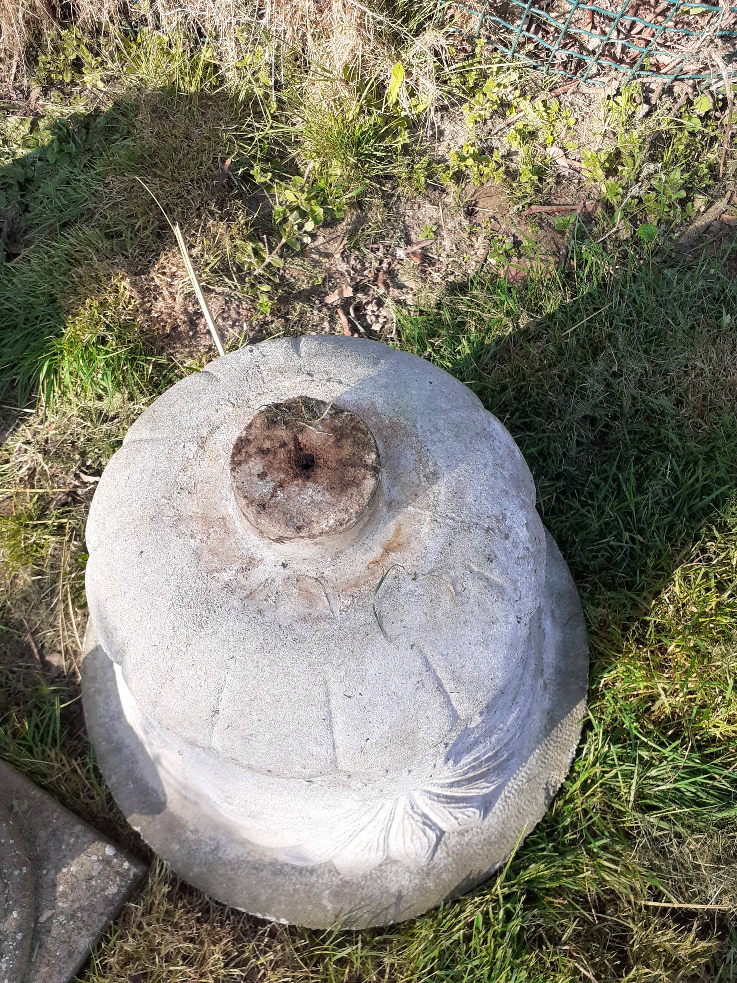 Pair of medieval stone planters