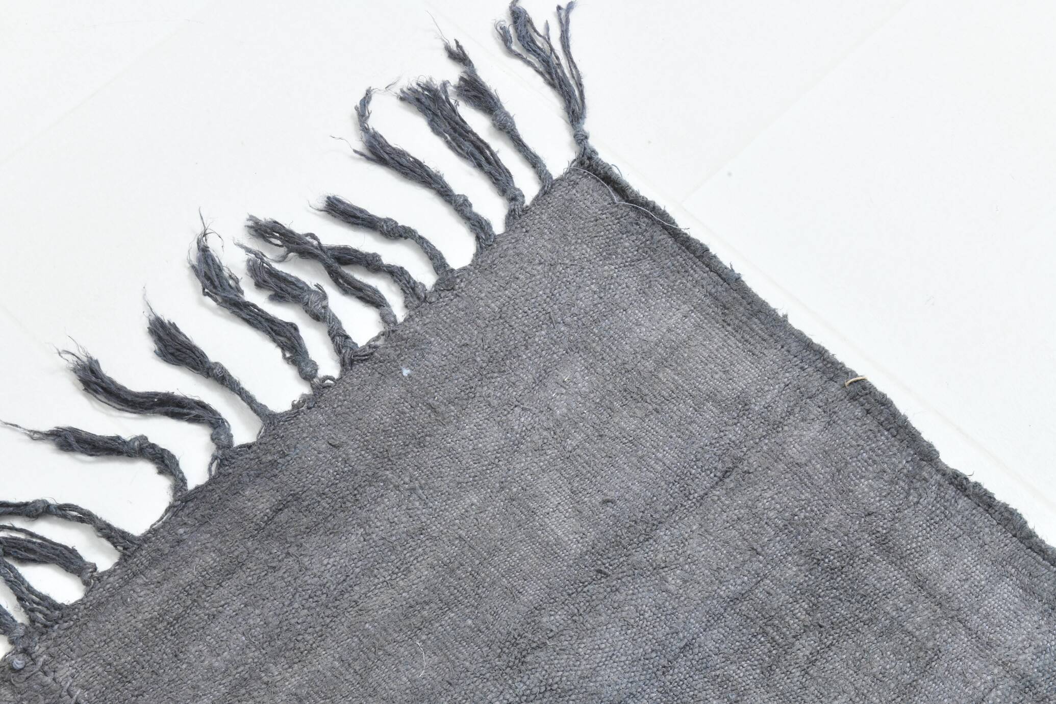 5x7 Shades Of Gray Vintage Kilim Rug, 156x231Cm