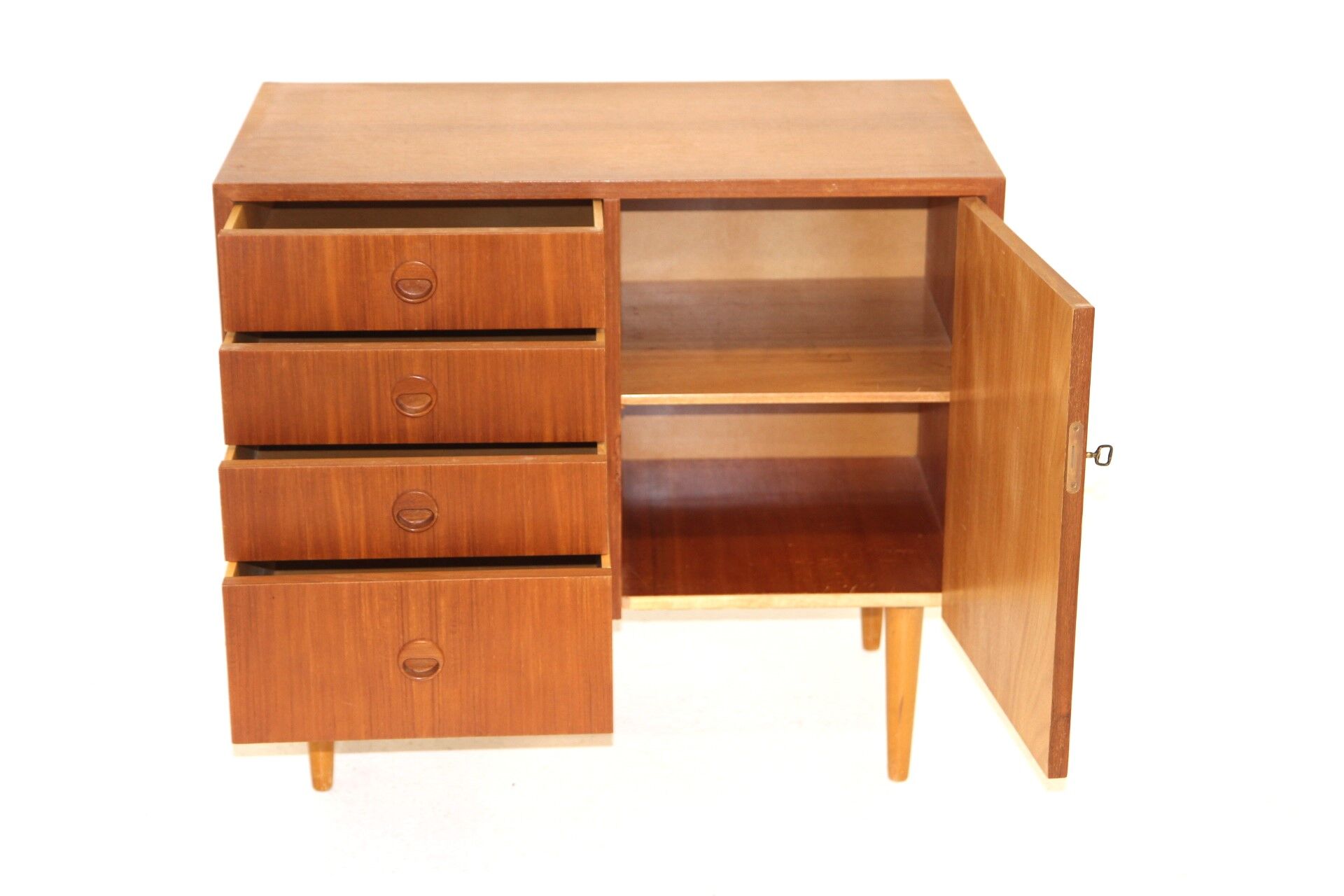 Teak chest of drawers, Sweden, 1960