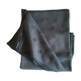 Hand embroidered linen tablecloth, 60's, 3.10m