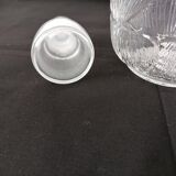 Vintage sweetener carafe in cut glass