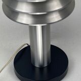 Space age aluminum mushroom dome lamp by Hans Agne Jakobsson for Markaryd, Sweden 1960s