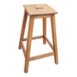 Wooden workshop stool