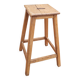 Wooden workshop stool