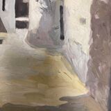 Huile sur panneau vintage