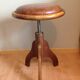 Old piano stool tripod feet / vintage 60s-70s