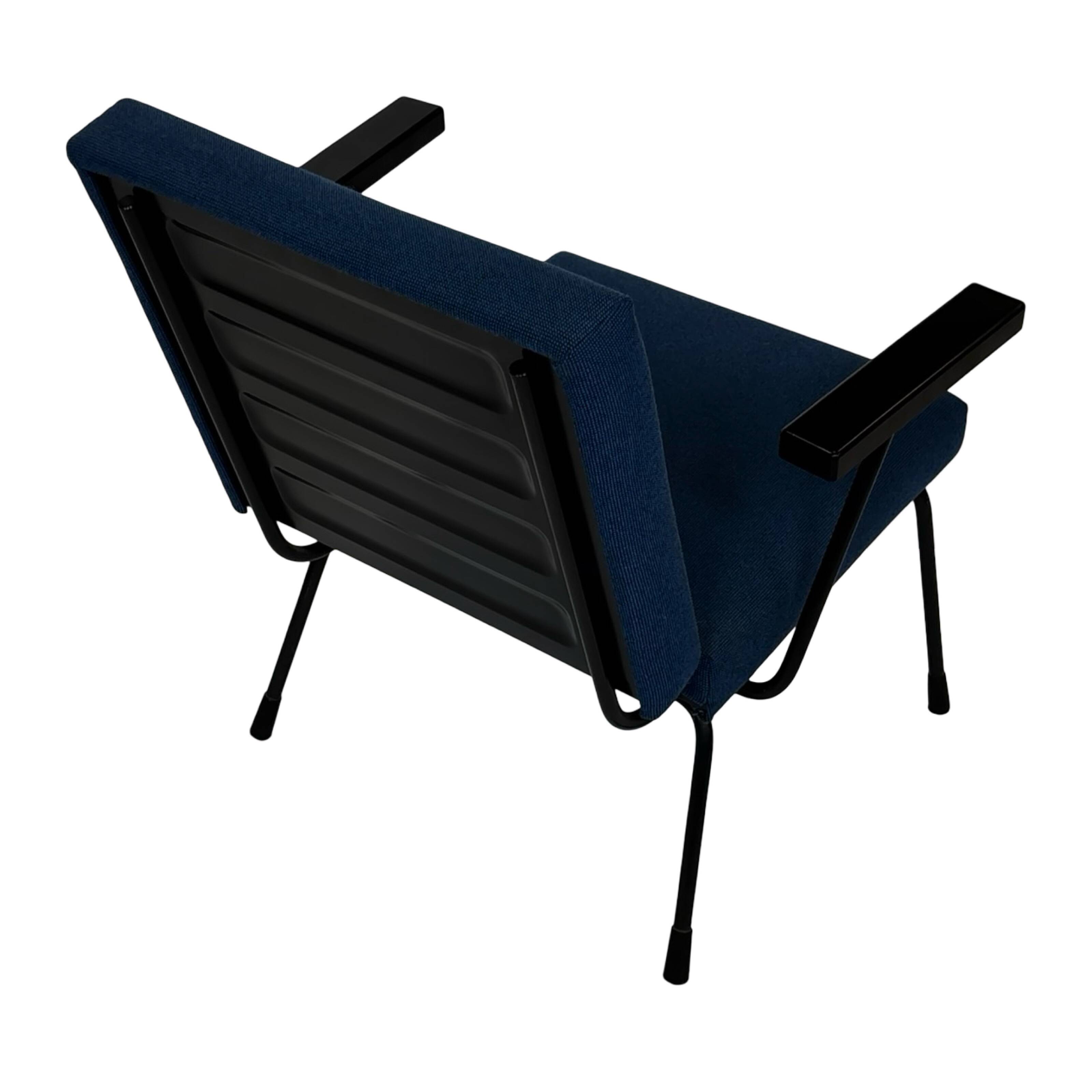 Ensemble vintage de deux fauteuils Gispen 1401 W Rietveld Design