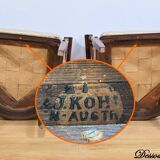 J&J Kohn Stained Beech Living Room, Empire style – Early 20th century