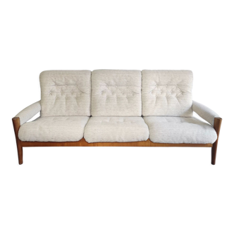 Scandinavian sofa 3 seaters, 1960