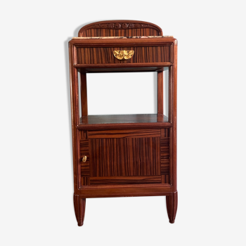 Macassar ebony Art Deco Bedside