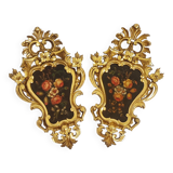 Oil paintings on panel. France, 1930s.