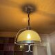 Vintage design suspension Space Age – smoked plexiglass & chrome – year