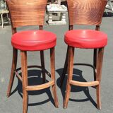 Pair Tabourets bar/style 1930