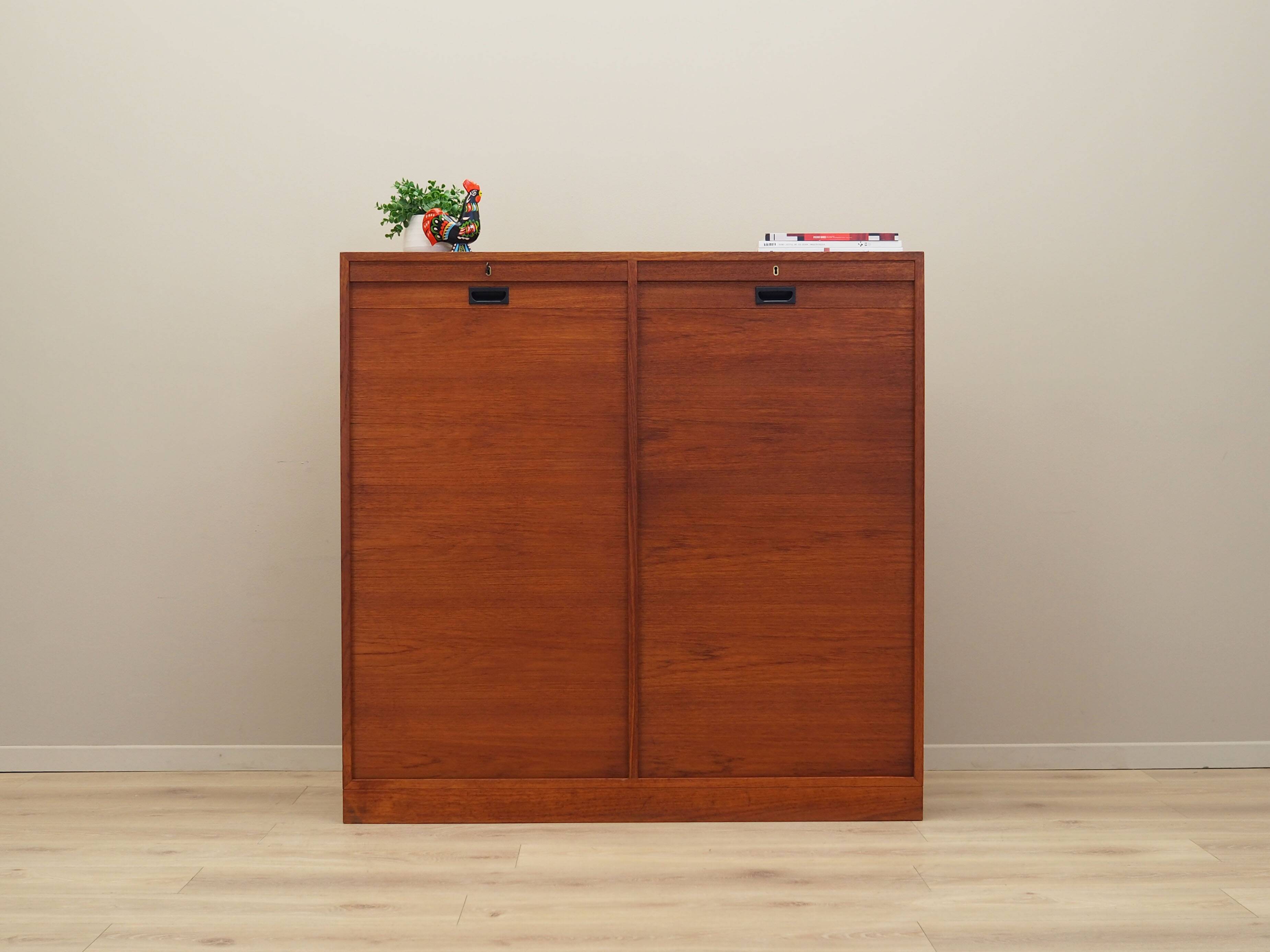 Teak chest of drawers, Danish design, 1960s, manufacturer: BS Møbelfabrik