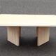Table basse en travertin années 80