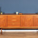 Enfilade teck 1960s Ausinsuite mid century