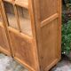 Art Deco Parisian glass-fronted wardrobe, demountable