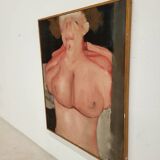 Michel Parré modern painting in the spirit of Maurice Bacon 1964