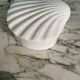 Heinrich white porcelain shell box