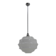 Huge Art Deco Glass Pendant, Czechoslovakia, 1940s