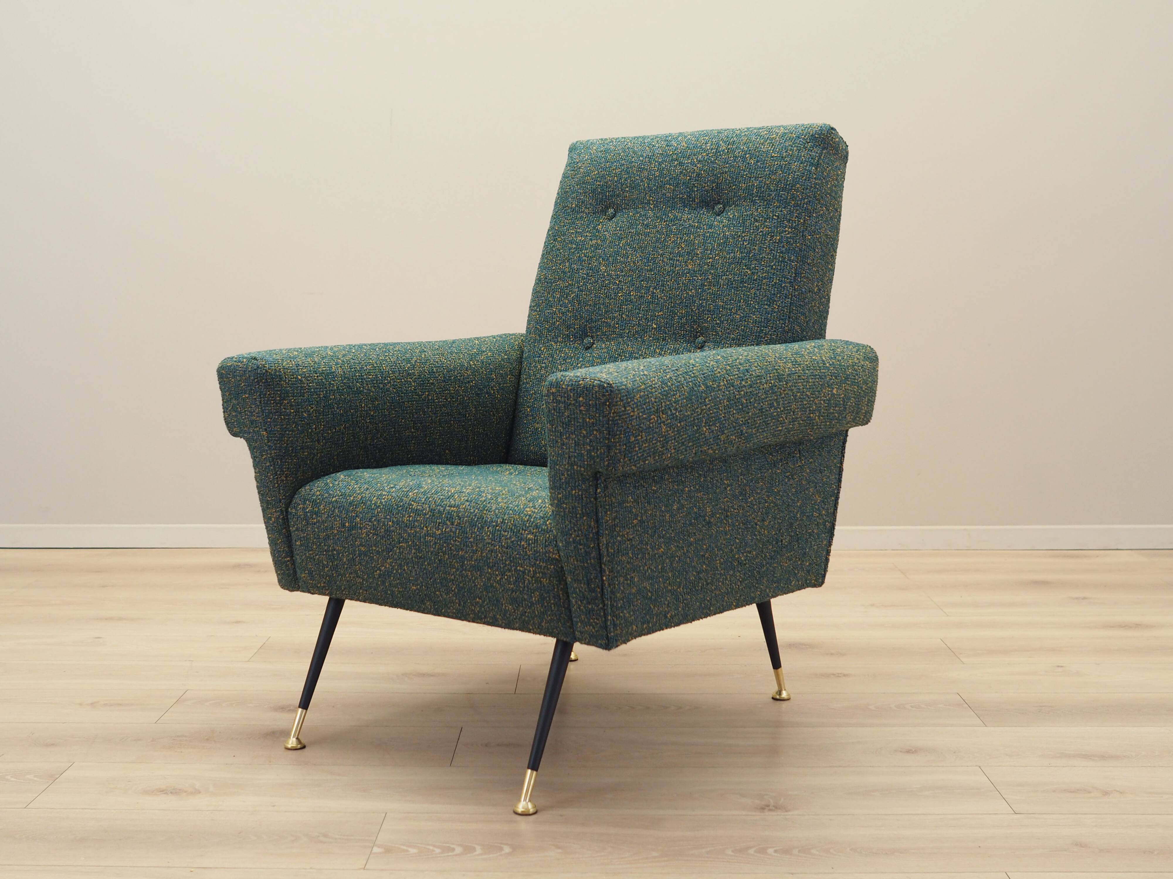 Lounge armchair, Italian design, 1970s, production: Italy