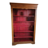Antique solid wood library refurbished