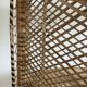 Large rattan corner shelf in Emmanuelle style