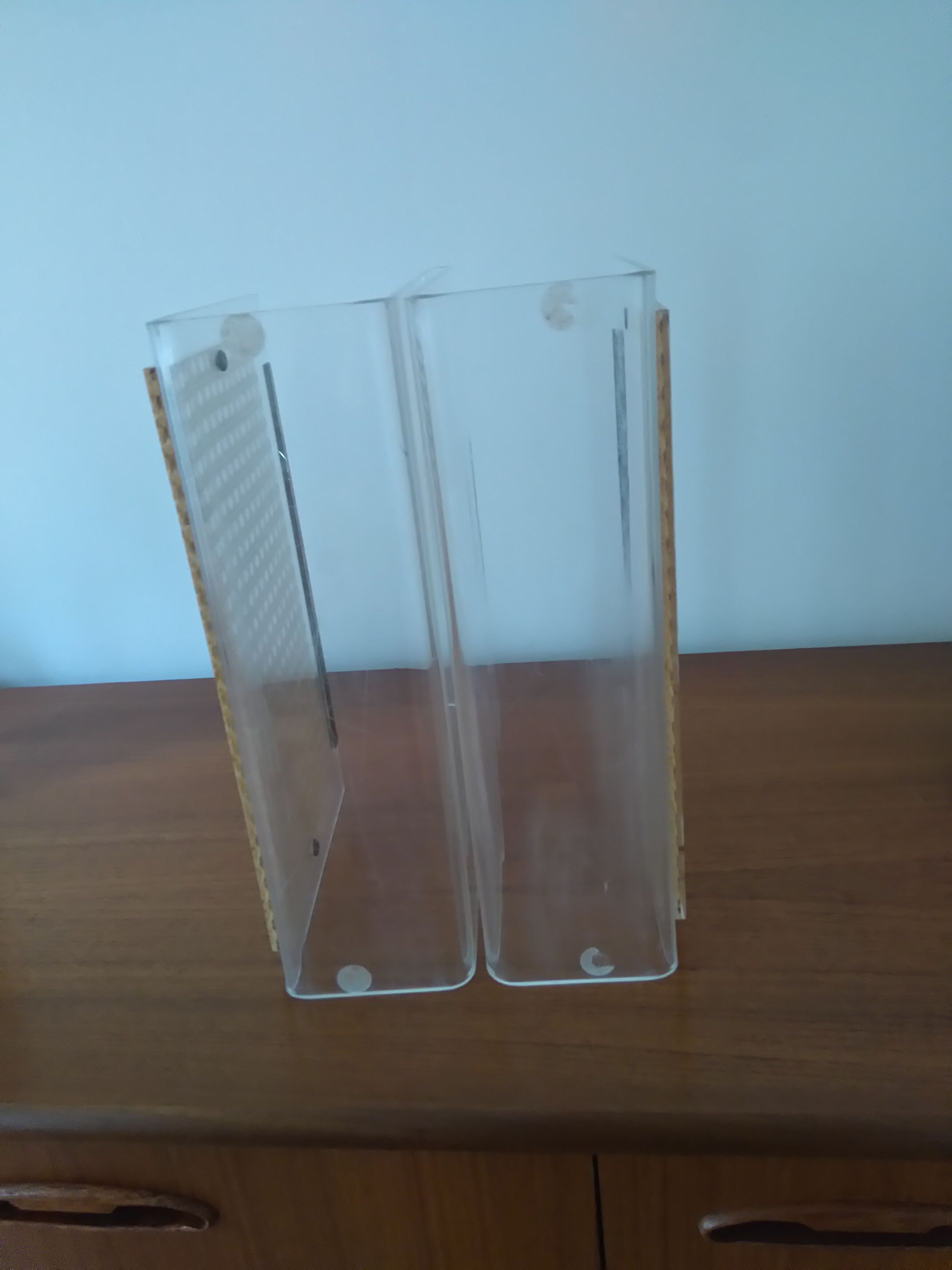 Revised door in plexiglass and cannage year 70