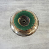 Old metal push candle holder