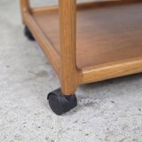 Henning Korch, Silkeborg vintage Danish teak serving trolley