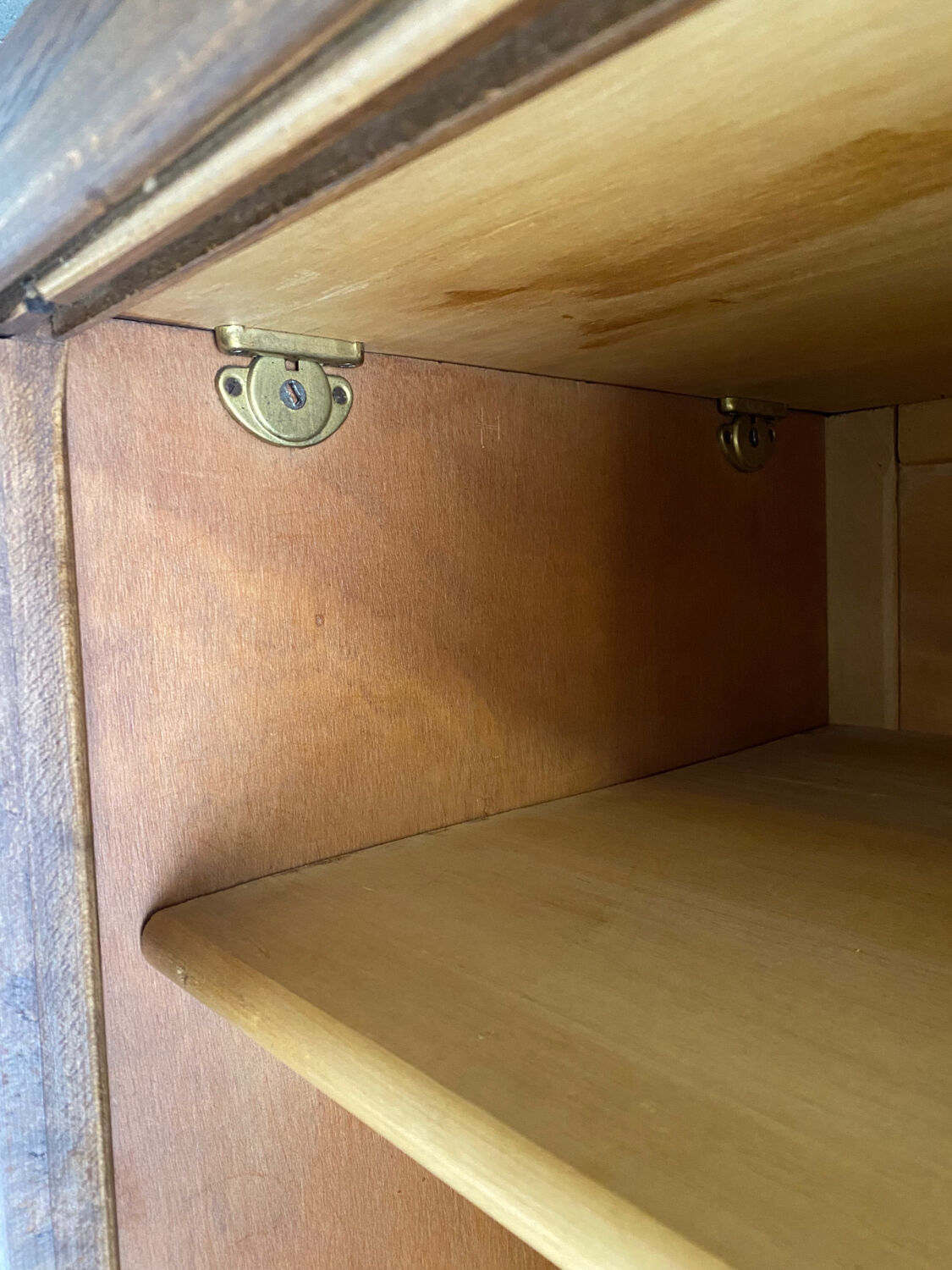 Vintage wardrobe feet compass