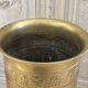 Antique brass umbrella stand