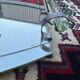 Art Deco plateau mirror and glass