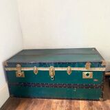 Old green and golden trunk